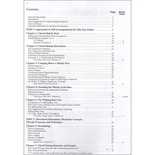 Howard Morgen: Through Chord Melody & Beyond: Guitar Book & Online Video/Audio/PDFs