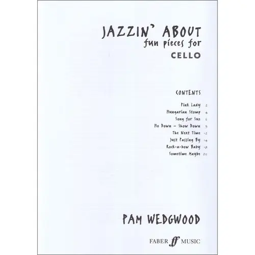 Jazzin' About: Fun Pieces for Cello