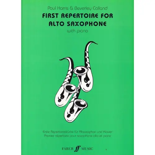 First Repertoire For Alto Saxophone