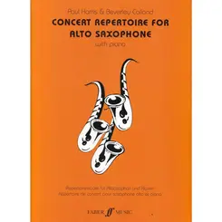 Concert Repertoire For Alto Saxophone