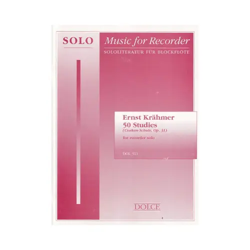 50 studies (Csakan-schule, Op.31) for recorder solo