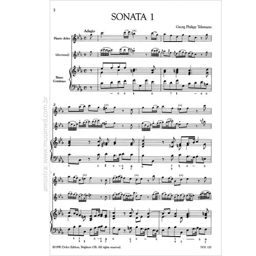 Sonate metodiche for alto recorder and continuo (5 volumes)