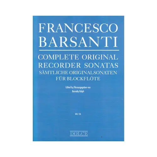 Complete original rercorder sonatas