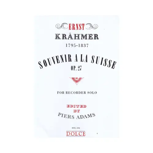 Souvenir a la suisse Op.27 for recorder solo