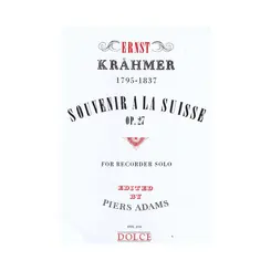 Souvenir a la suisse Op.27 for recorder solo