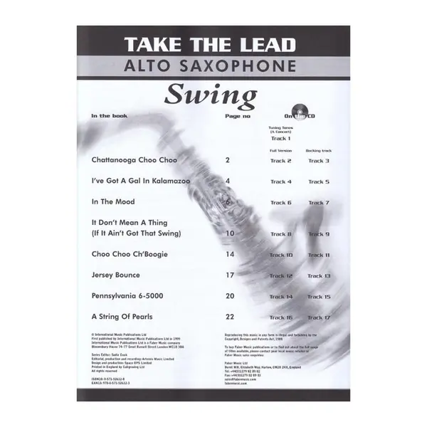 Take The Lead - Swing Sax Alto