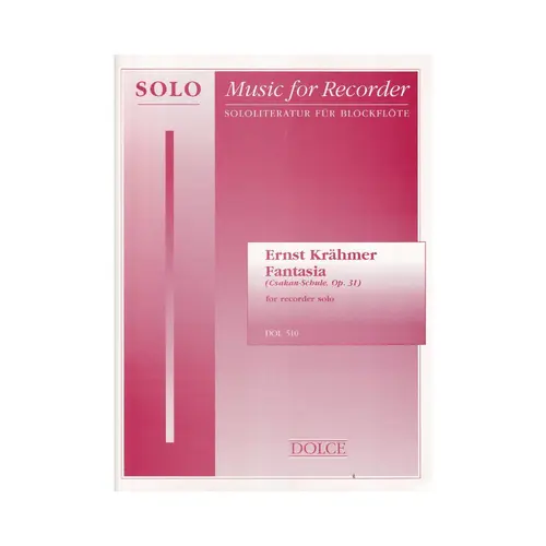 Fantasia (csakan-schule Op.31) for recorder solo