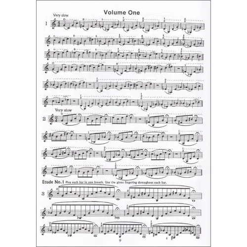 Advanced Lip Flexibilities for Trumpet (Complete Volumes 1-3)