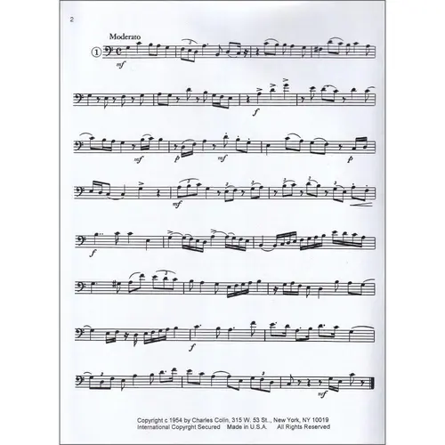 Develop Sight Reading - Complete Vols.1 e 2 for all bass clef instruments