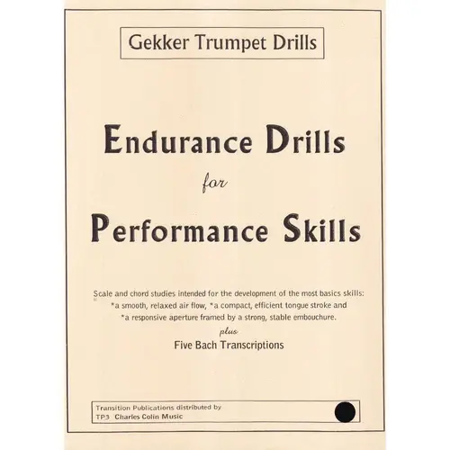 Endurance Drills for Performance Skills