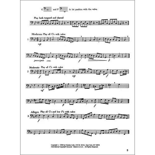 The F Attachment and Bass Trombone With Orchestral Passages