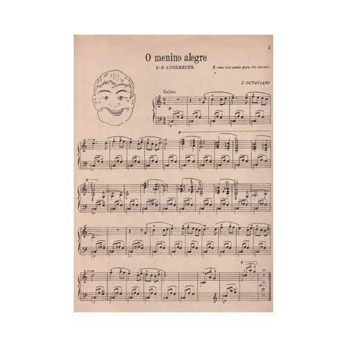 O Ardormecer  para piano (Edição Antiga)