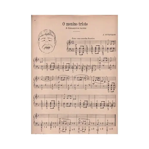 Pensamentos Tristes / Pensamentos Alegres para piano (Edição Antiga)