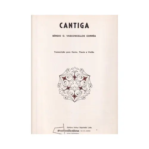 Cantiga para canto, flauta e violao