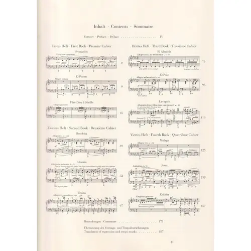 Iberia, Book I–IV