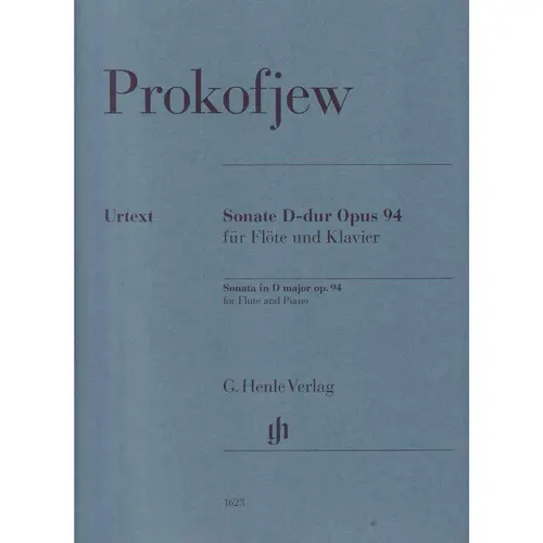 Sonata in D major op. 94 for flute and piano