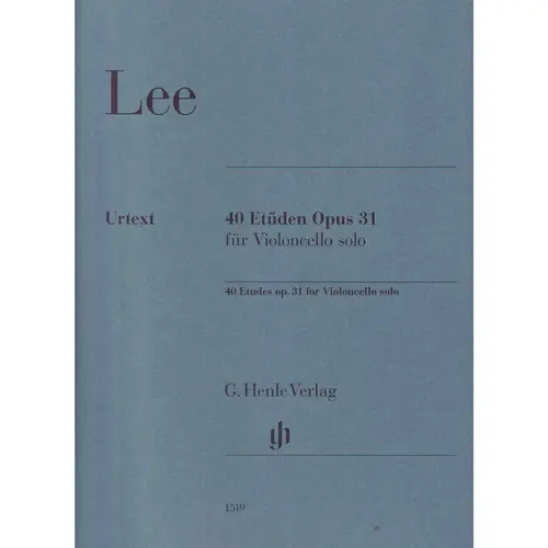 40 Etudes for Violoncello solo op. 31