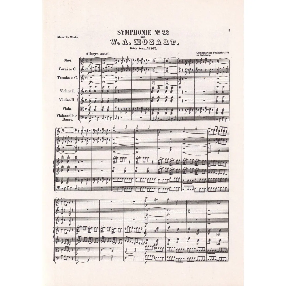Symphonies N.22-26 - Kv 162, 181, 182, 183, 184