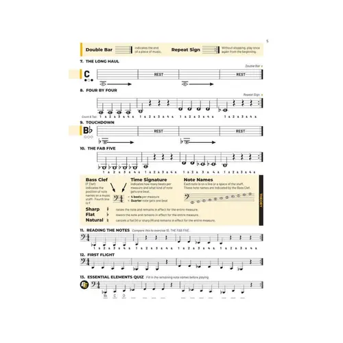 Essential Elements for Band – Tuba Book 1 with Online Resources