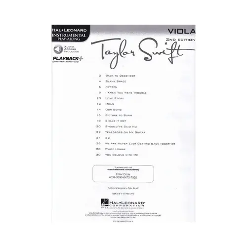 Taylor Swift  - Viola