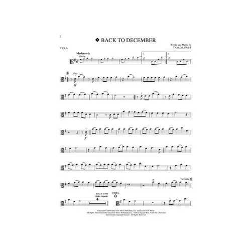 Taylor Swift  - Viola