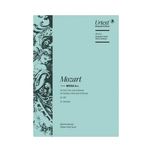 Mass in c minor KV 427 (417A) - vocal score