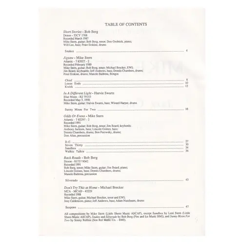Jazz Guitar Solos