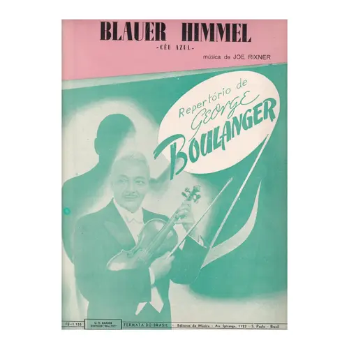 Blauer Himmel (Ceu Azul) para piano