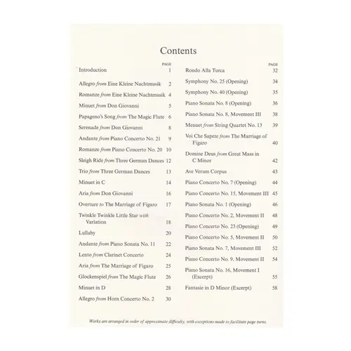 A First Book of Mozart Expanded Edition: For The Beginning Pianist