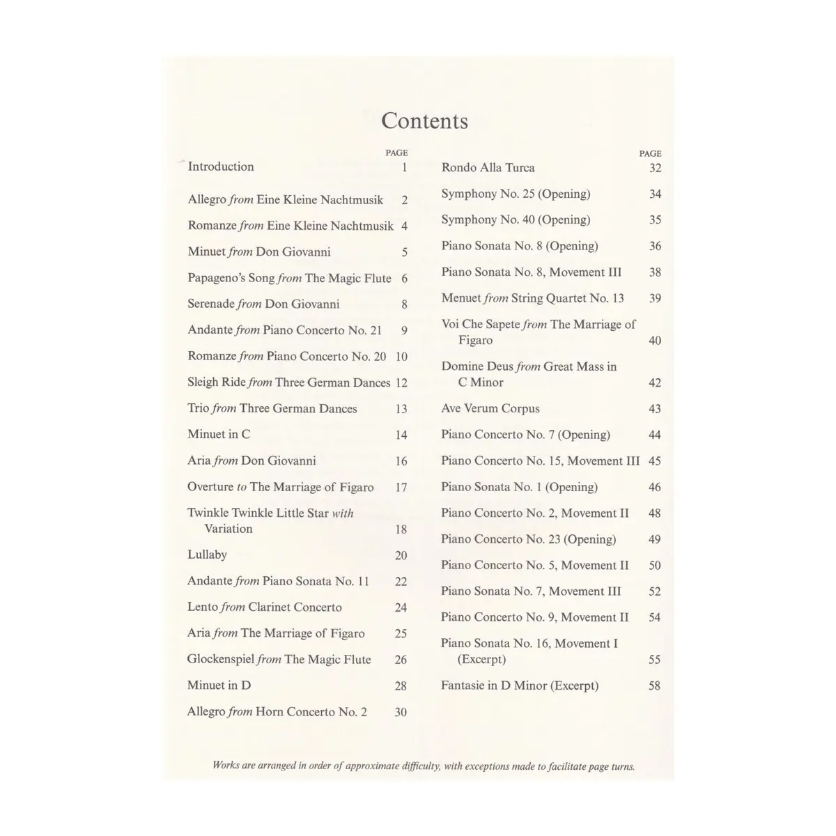 A First Book of Mozart Expanded Edition: For The Beginning Pianist