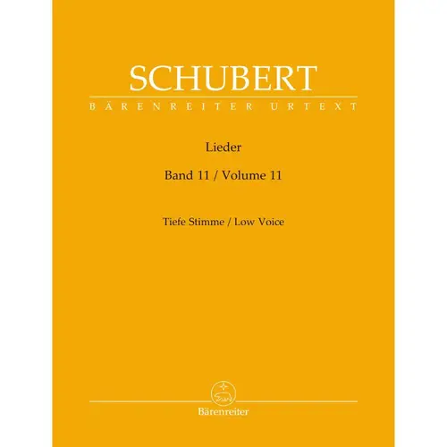 Lieder Low Voice Vol.11