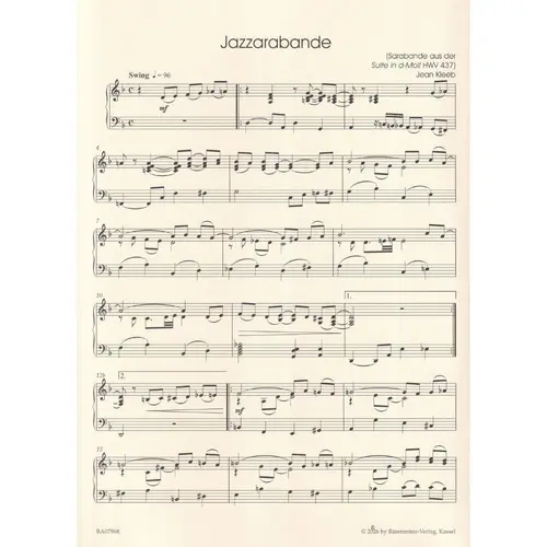 Handel goes World for Piano Solo