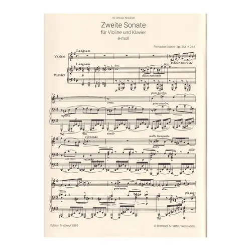 Sonata No. 2 in E minor Op. 36a K 244