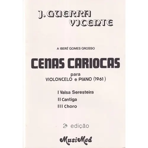Cenas cariocas para violoncelo e piano