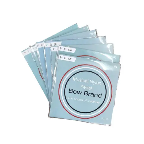 Corda para harpa de pedal nylon Bow Brand - Primeira Oitava E-F