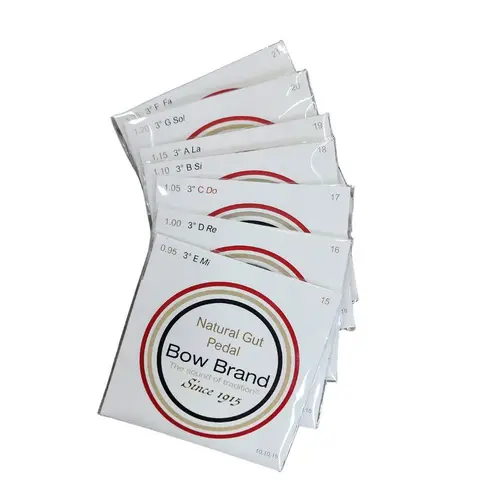 Corda para harpa de pedal natural gut standard Bow Brand - Terceira Oitava E-F