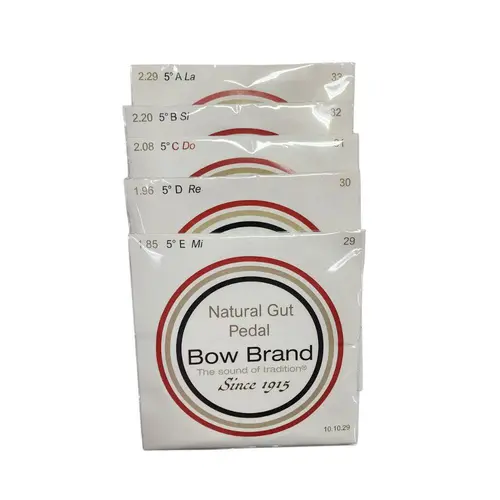 Corda para harpa de pedal natural gut standard Bow Brand - Quinta Oitava E-A