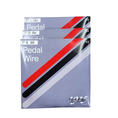 Corda para harpa de pedal aço Bow Brand - Sétima Oitava E-C