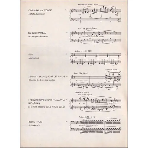 Images pour piano