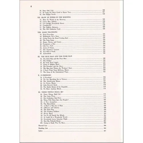 Songs Of Work And Protest