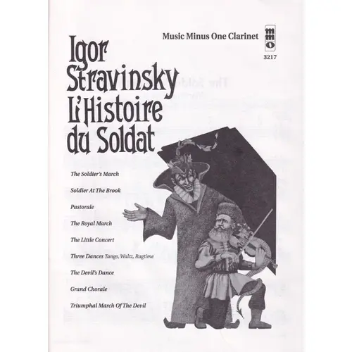 L´Historie Du Soldat - Music Minus One Clarinet