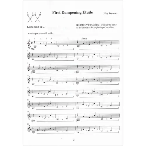 Vibes Etudes And Songs - Educational Series