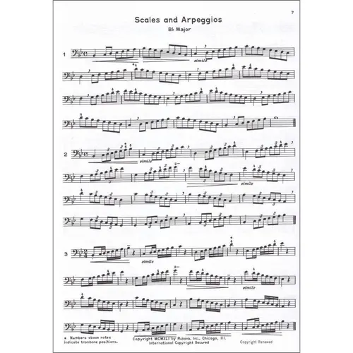 Rubank Advanced Method - Trombone Or Baritone 1