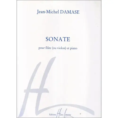 Sonate Pour Flute (Ou Violon) Et Piano