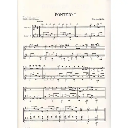 4 Ponteios Brésiliennes pour 2 guitares