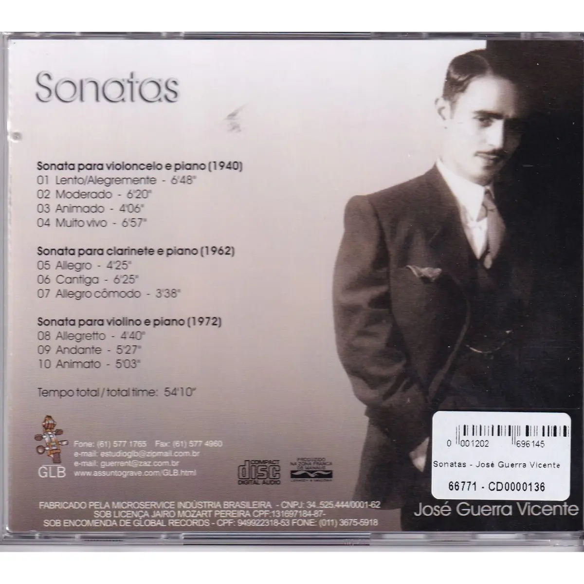 Sonatas - José Guerra Vicente