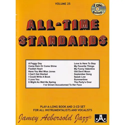 Ja025 - All-Times Standarts  - Jamey Aebersold Jazz