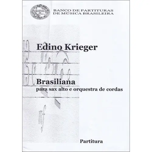 Brasiliana para Sax Alto E Orquestra De Cordas ( regente )