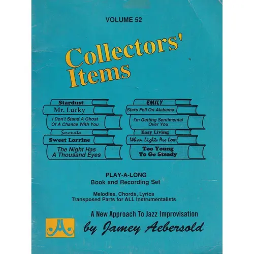 Ja052 - Collector`S Items +K7 - Jamey Aebersold Jazz