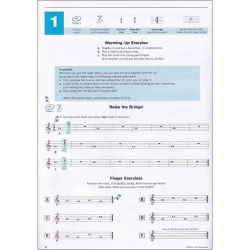 Look, Listen And Learn-Method For Tenor Sax